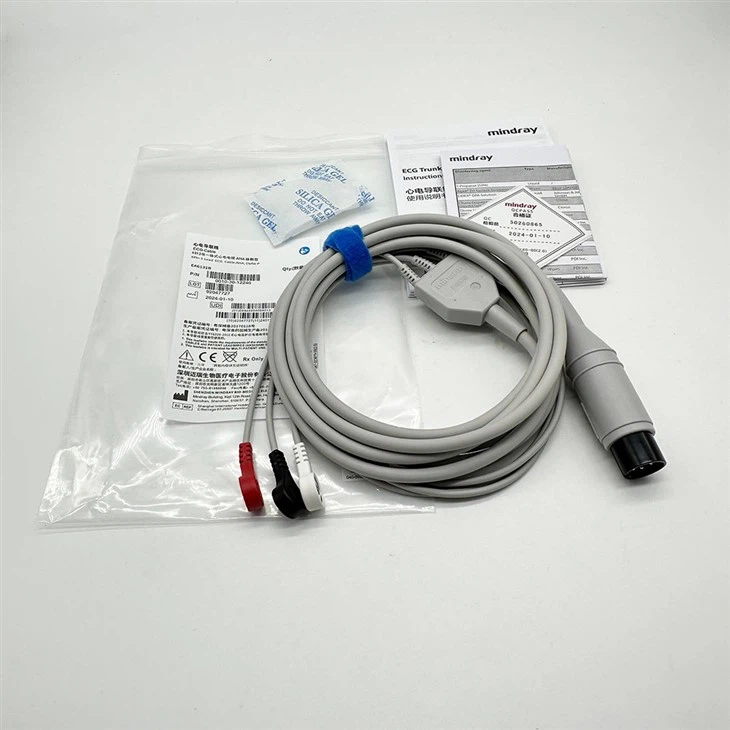 Original Mindray 6pin 3-lead ECG Patient Cable EA6131B