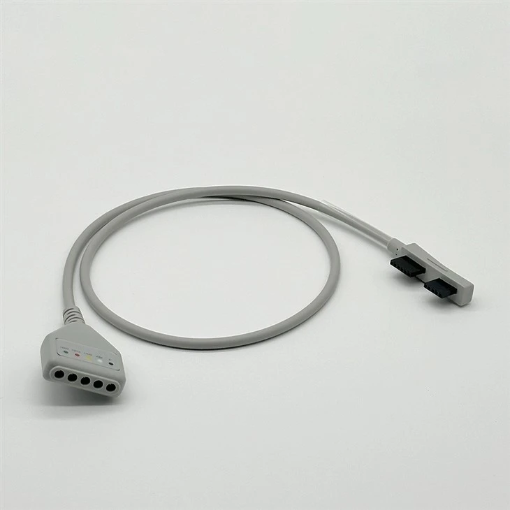 ECG Holter Cable 5 Lead Patient Cable For Cardioline Clickholter