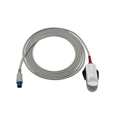 สายเคเบิล Spo2 แบบคลิปนิ้วผู้ใหญ่ Rainbow 5pin สำหรับ PM-9000A PM9000A+