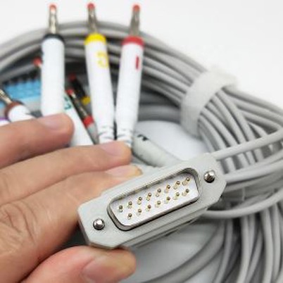 สายเคเบิล EKG ที่ใช้งานร่วมกับ Biocare ได้ด้วย Leadwires Banana