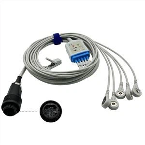 EA173 คอนเนคเตอร์สแนปสายเคเบิล ECG ของ Hayer
